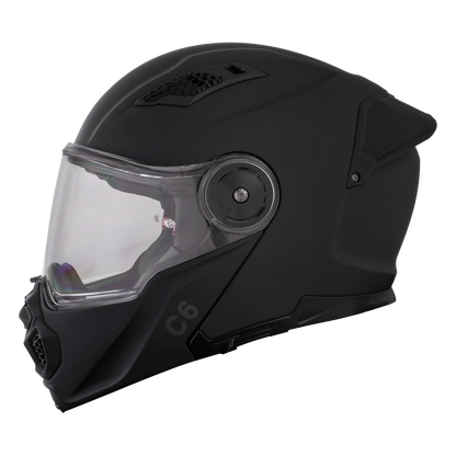 D.O.T. & ECE Daytona C6- Dull Black