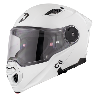 D.O.T. & ECE Daytona C6- Hi-Gloss White