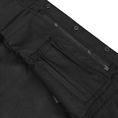 Gravel Ghost™ Lowcut Men’s Leather Motorcycle Vest