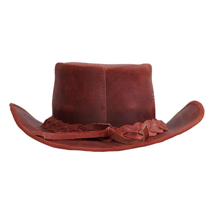 Midnight Wrangler - Men’s Leather Hat