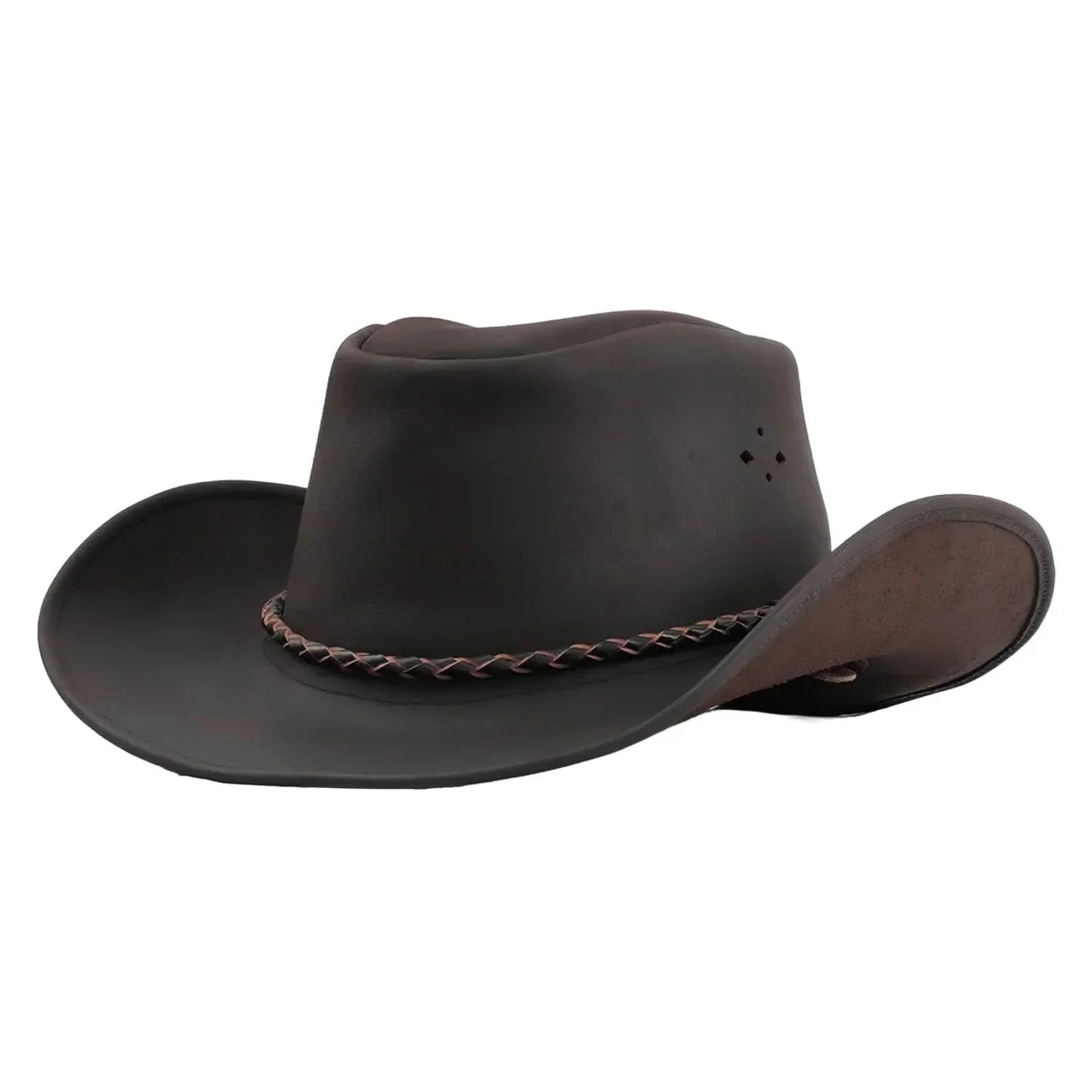 Blackthorn Rider- Men’s Leather Hat