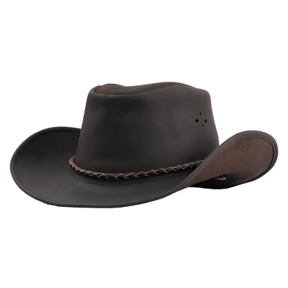 Blackthorn Rider- Men’s Leather Hat