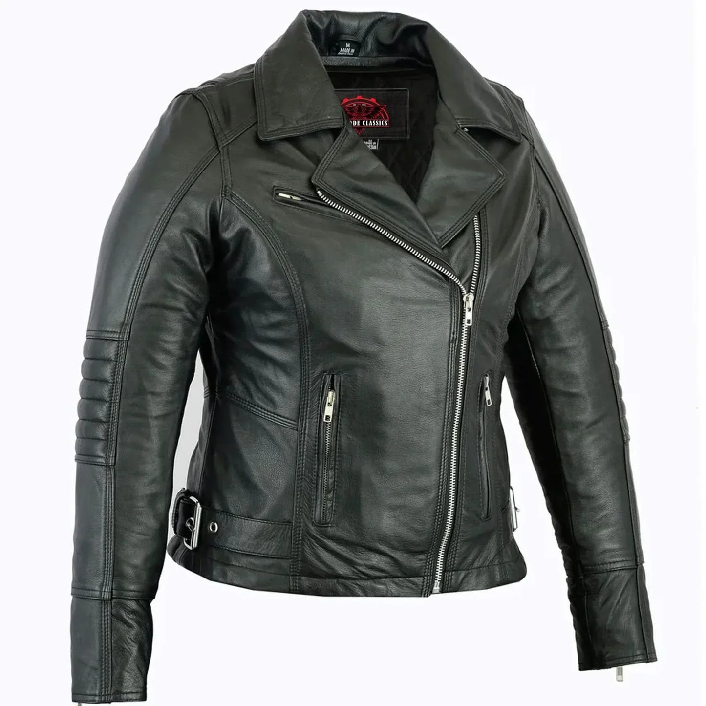 Women's Updated Lightweight Stylish M/C Jacket
