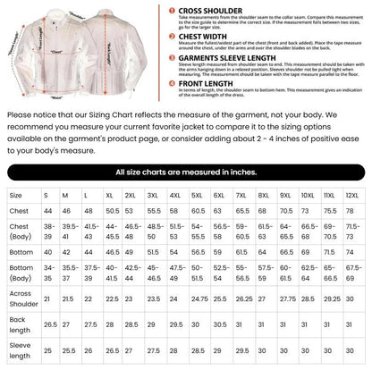 Men's Black Vented Motorcycle Jacket with Plain Sides