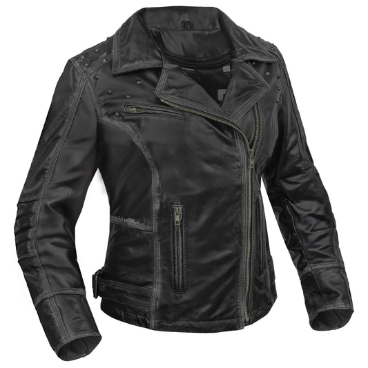 Shadow Stud - Women’s Leather Motorcycle Jacket