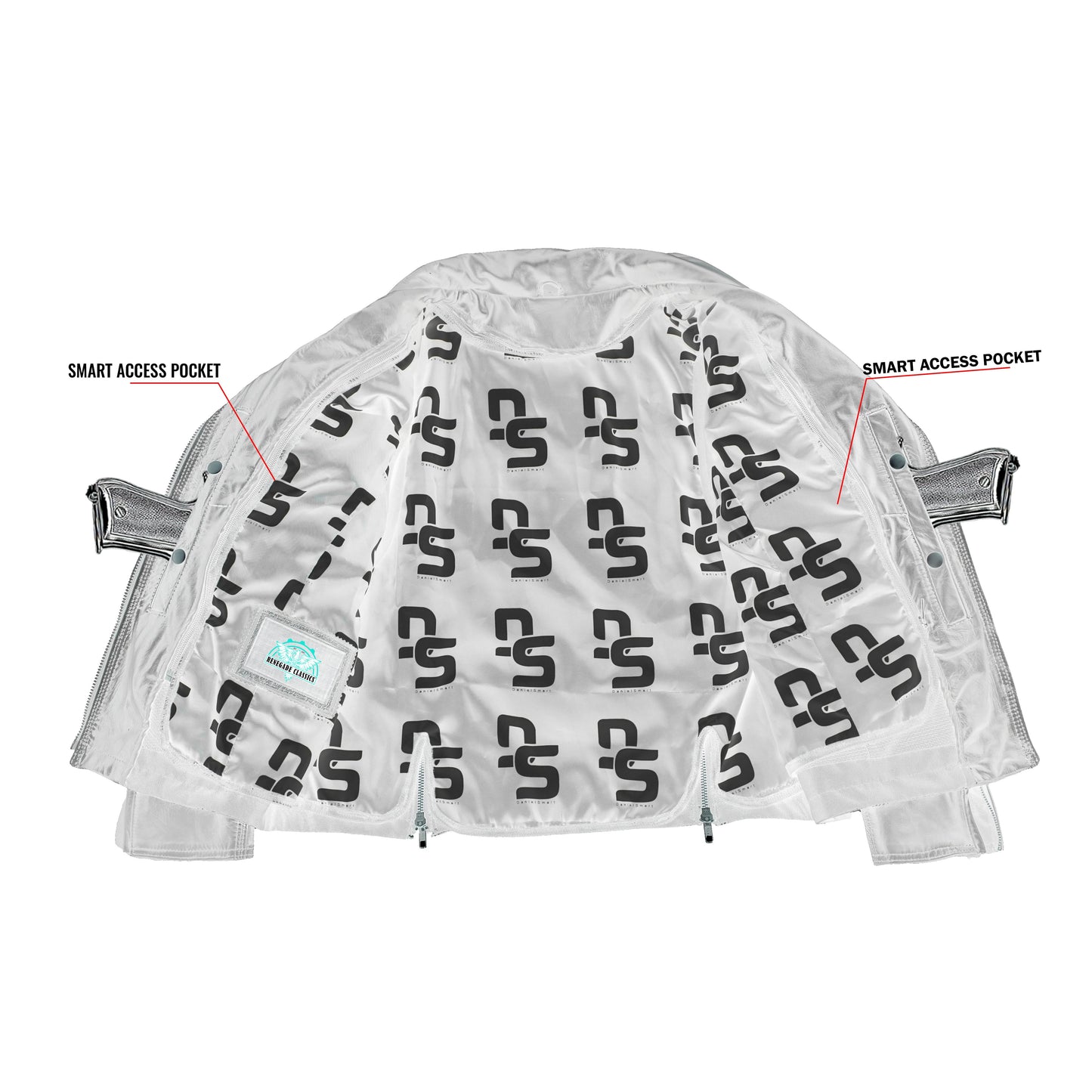 Shadow Stud - Women’s Leather Motorcycle Jacket