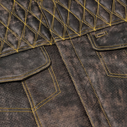 Ironhide Men’s Leather Vest