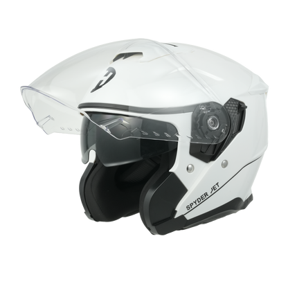 D.O.T. & ECE Daytona Spyder Jet- Hi-Gloss White