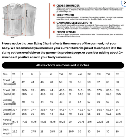 Men's Textile Updated SWAT Team Style Vest