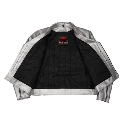 Iron Phantom Men’s Faux Leather Motorcycle Jacket