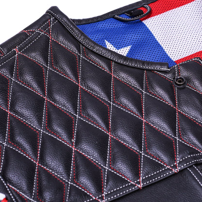 Throtlex Men's Leather Vest