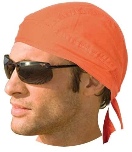 HW268 Headwrap Solid Orange