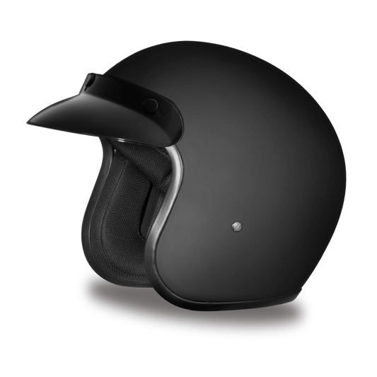 DC1-B D.O.T. DAYTONA CRUISER - DULL BLACK Helmets Daytona Helmets