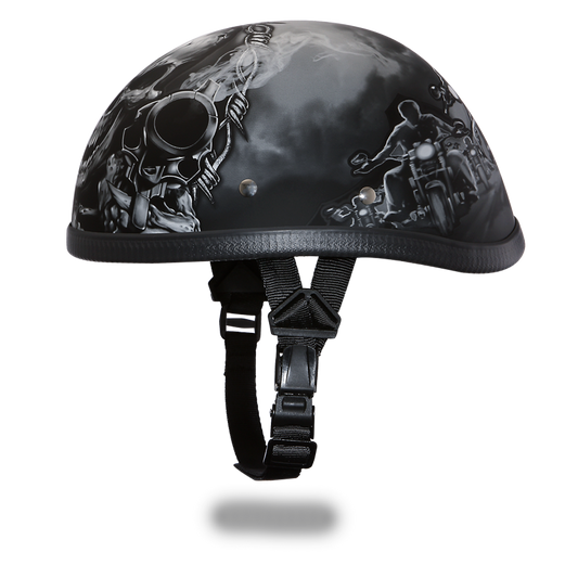 6002G EAGLE- W/ GUNS Non-DOT Helmets Daytona Helmets