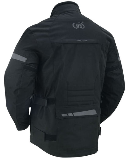 Heavy Duty Polyester Textile Mens motorcycle Jacket