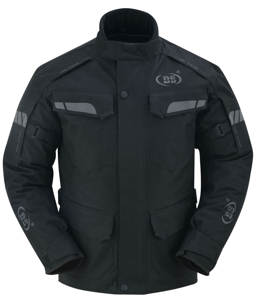 Heavy Duty Polyester Textile Mens motorcycle Jacket