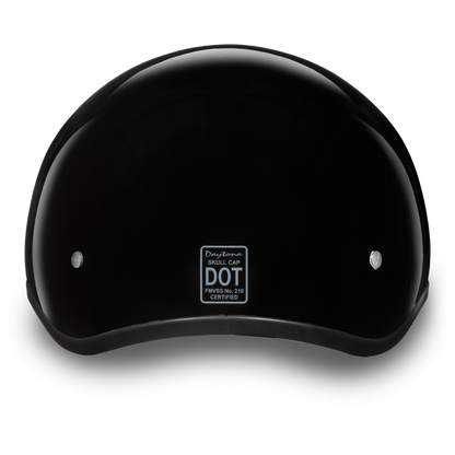 D6-BWH D.O.T. DAYTONA SKULL CAP - W/ BARBED WIRE HEART Helmets Daytona Helmets