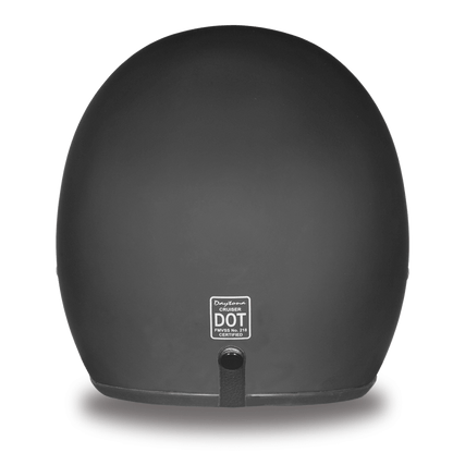 DC1-B D.O.T. DAYTONA CRUISER - DULL BLACK Helmets Daytona Helmets