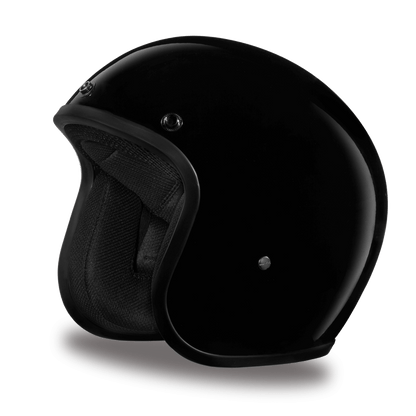 DC1-A D.O.T. DAYTONA CRUISER - HI-GLOSS BLACK Helmets Daytona Helmets