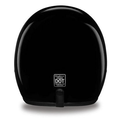 DC1-A D.O.T. DAYTONA CRUISER - HI-GLOSS BLACK Helmets Daytona Helmets