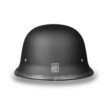 G1-B D.O.T. GERMAN - DULL BLACK Helmets Daytona Helmets