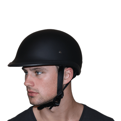 H1-B D.O.T. HAWK: DULL BLACK Helmets Daytona Helmets
