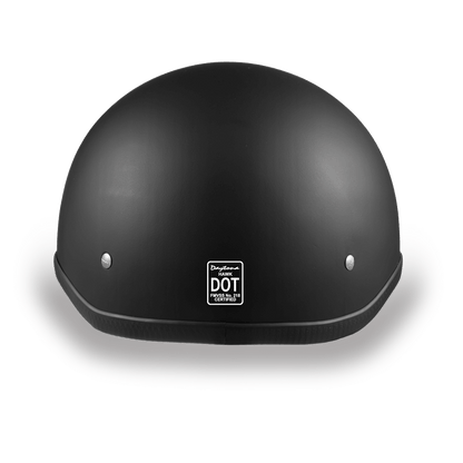 H1-B D.O.T. HAWK: DULL BLACK Helmets Daytona Helmets