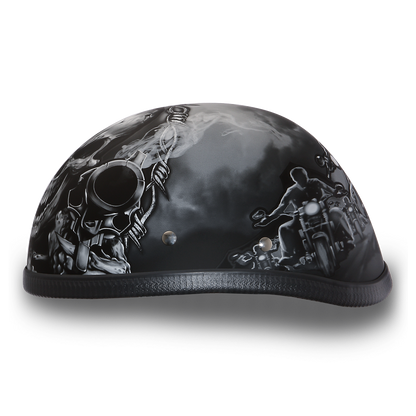 6002G EAGLE- W/ GUNS Non-DOT Helmets Daytona Helmets