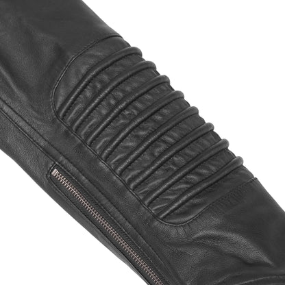 Shadow Queen Women's Black Fashion Leather Jacket